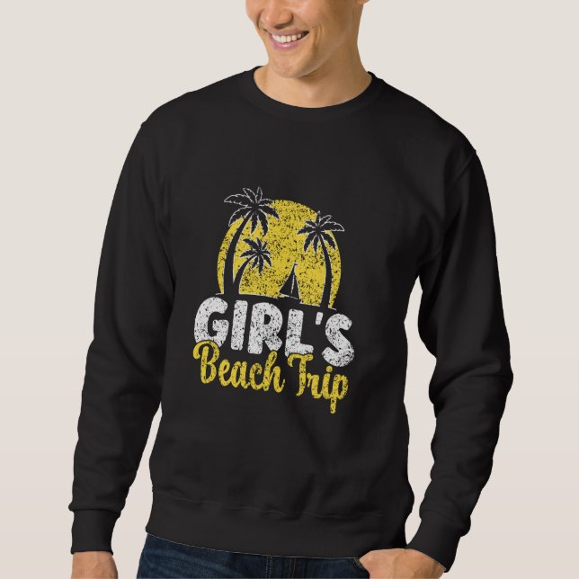 Moletom Girlu2019S Beach Trip Friends Gir (Frente)