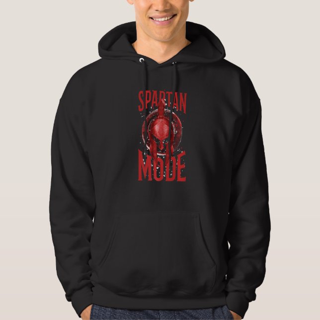 Moletom Giro Giro Giro Grego Esparta Grego - Modo Spartan (Frente)