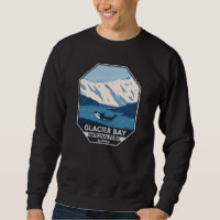 Glacier Bay National Park Alaska Orca Art Vintage