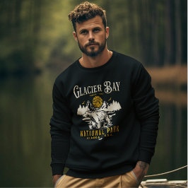 Moletom Glacier Bay National Park Quaint Forest Scenery