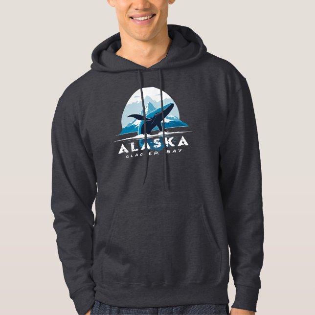 Moletom Glacier Bay Whale - Alasca (Frente)