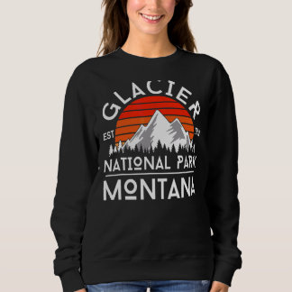 Moletom Glacier National Park Montana Hike ao ar livre Vin