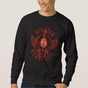 Moletom Gladiador Giro Esparto Da Vida Da Besta Spartan