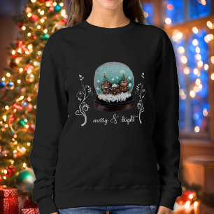 Moletom Glass Snowball Winter Village Bright Christmas