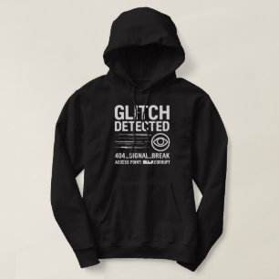 Moletom GLITCH DETECTADO - Transmissão de Sinal Corrompida