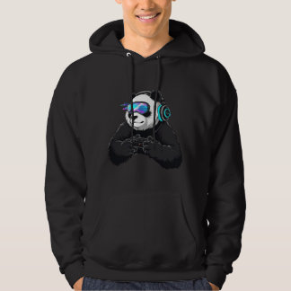 Moletom Glitch Panda Gamer – Cyber Streamer Gaming Mascot 