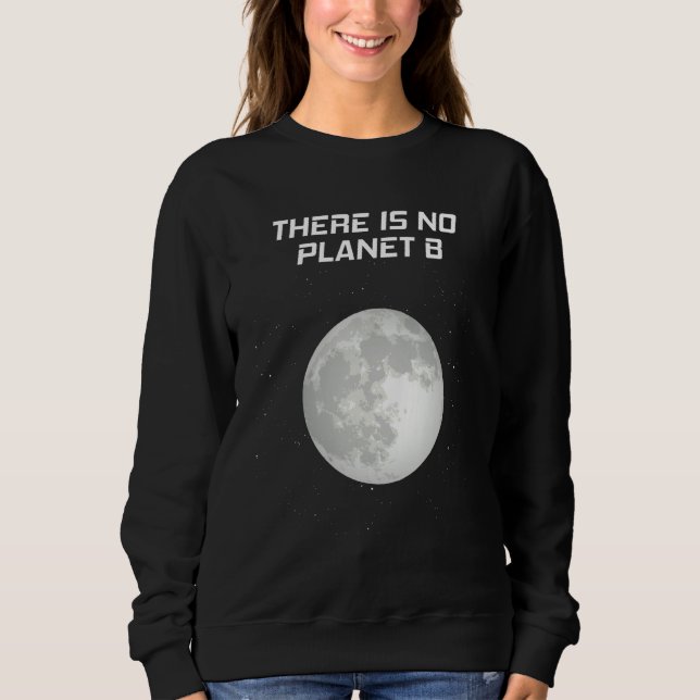 Moletom Global Warming Space Moon Motif Climate (Frente)