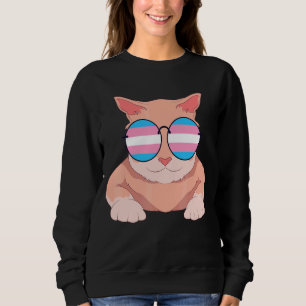 Moletom Glóbulos Transsexuais Transsexuais de Gato Orgulho
