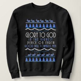 Moletom Glória a Deus nas Alturas Natal