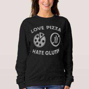 Moletom Gluten Free Love Pizza Hate Gluten