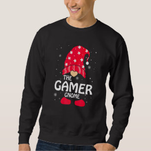 Moletom Gnome Gamer Correspondência Grupo Familiar Festa d