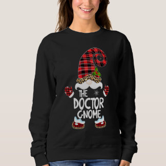 Moletom Gnome Médico Xadrez Búfalo Família Correspondente 