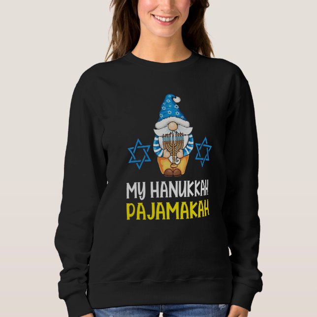 Moletom Gnomes Hanukkah Pajamas This is My Pajamakah Shirt (Frente)