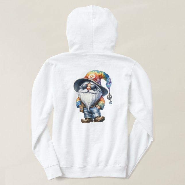 Moletom Gnomo Hippie (Verso do Design)