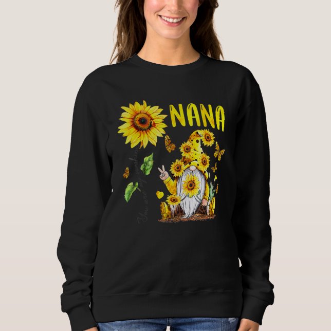 Moletom Gnomo Nanna Sunflower Love (Frente)