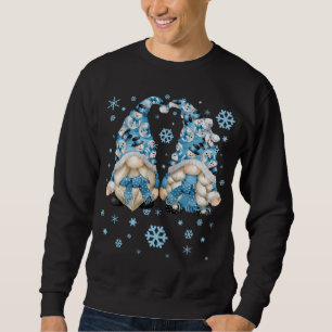 Moletom Gnomos De Inverno Únicos Com Decor De Neve Snowman