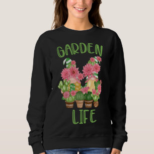 Moletom Gnomos de Jardim com Plantas Vazias Divertidas Jar