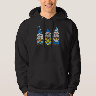 Moletom Gnomos Judeus Menorah Hanukkah Pajamas Chanukah PJ
