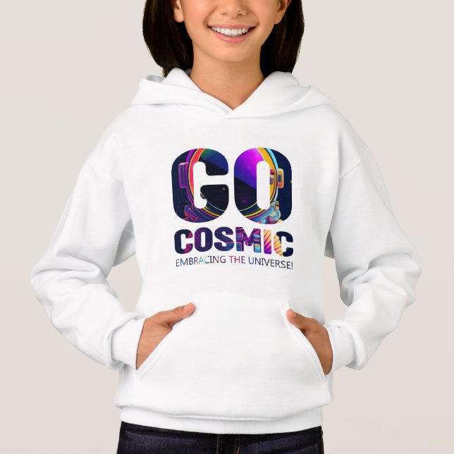 Moletom Go Cosmic Kids (Frente)