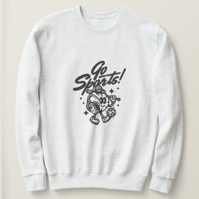 Moletom Go Sports Multi-Sport Mãe Sweatshirt (Frente do Design)