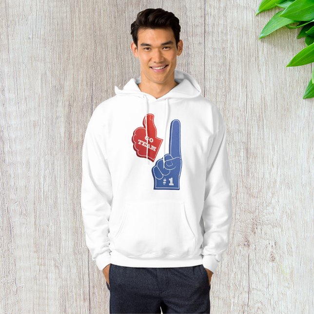 Moletom Go Team Mens Hoodie (Criador carregado)