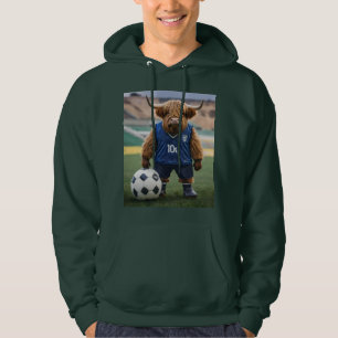 Moletom "Goal-Getter: Uma Vaca do Planalto Vestida para o