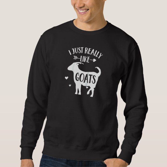 Moletom Goat 'Eu gosto muito de cabra' Ragla (Frente)