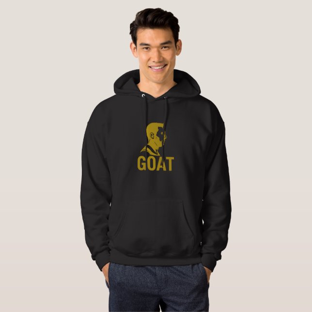 Moletom GOAT Gold Crown Minimalist Hoodie (Frente Completa)