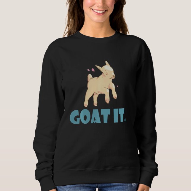 Moletom Goat It Sweet Baby Goat (Frente)