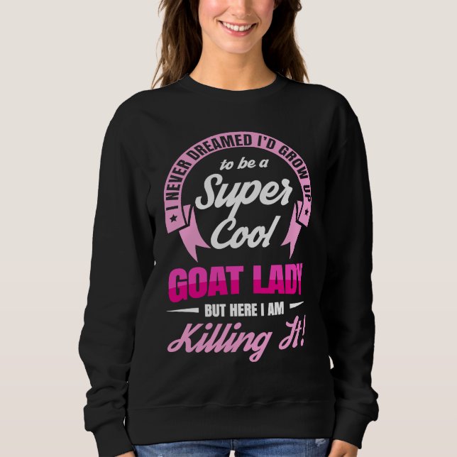 Moletom Goat Lady Goat  Friends (Frente)