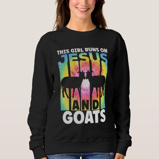 Moletom Goat Outfit for Goat Lovers Apparel Women Girls_2 (Frente)