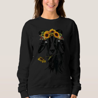 Moletom Goats Sunflower Bandana Headband - Banda Fazenda A