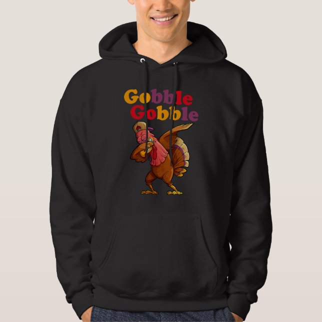 Moletom Gobble Funny Thanksgiving Day Apparel For Men Wome (Frente)