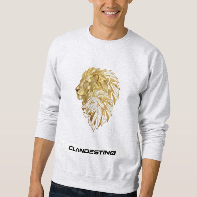 Moletom Golden Lion – Majestic Design (Frente)