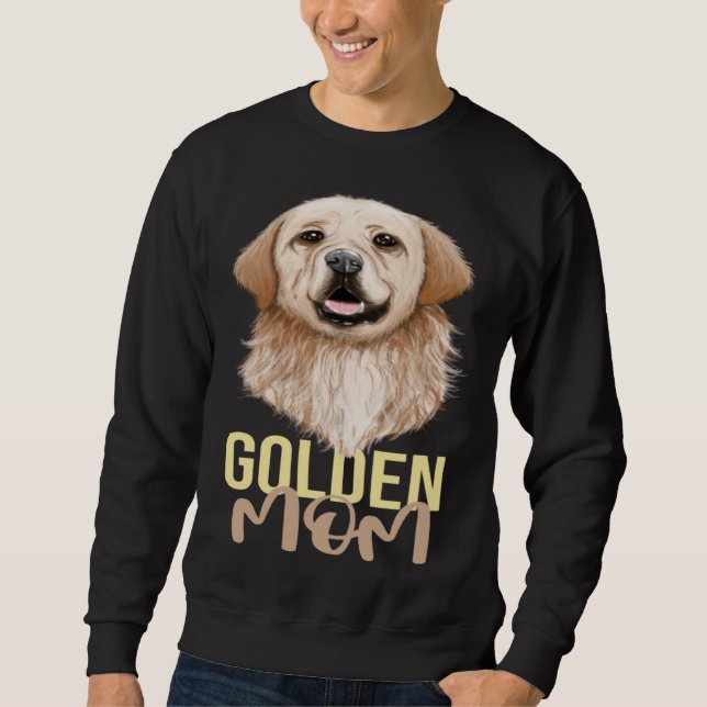 Moletom Golden Mom Golden Retriever Goldie Dog (Frente)