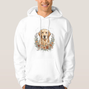 Moletom Golden Retriever Floral Sublimação
