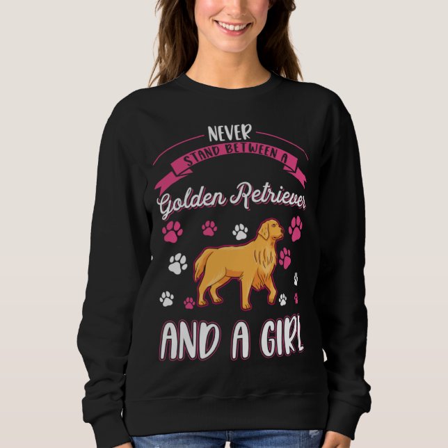 Moletom Golden Retriever Girl  2 (Frente)