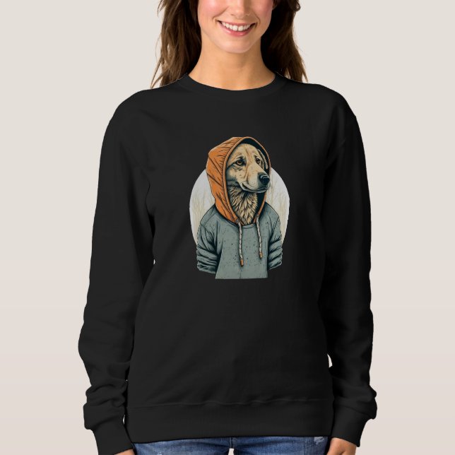 Moletom Golden Retriever In A Hoodie  Cool K9 Light Pul Ho (Frente)