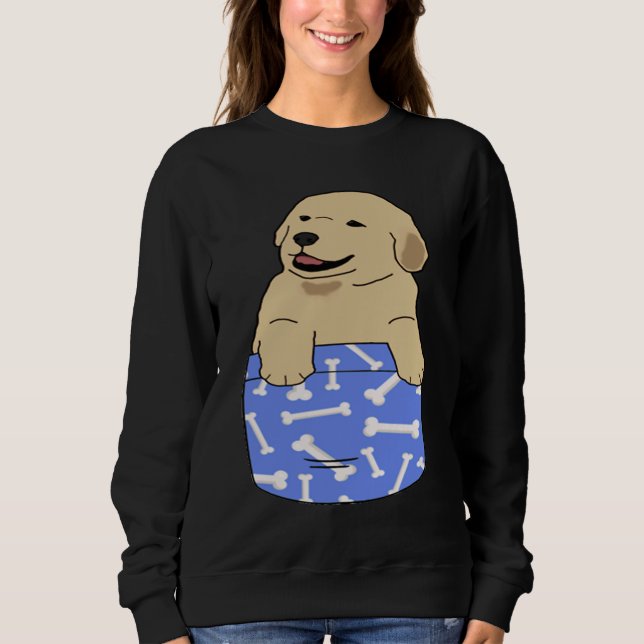 Moletom Golden Retriever in my Pocket (Frente)