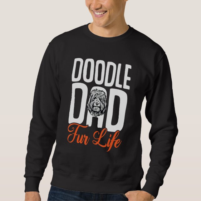Moletom Goldendoodle Dood Doodle Dad Fur Life (Frente)