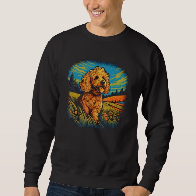 Moletom Goldendoodle Dood  Doodle Dog Golden Doodle 26 (Frente)