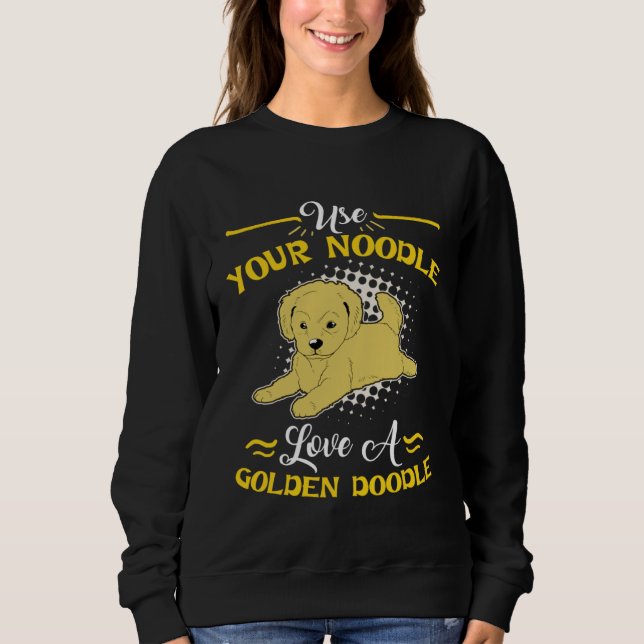 Moletom Goldendoodle  Use Your Noodle Love (Frente)