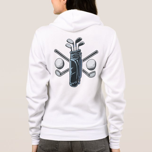 Moletom Golf de Nome Personalizado (Verso)