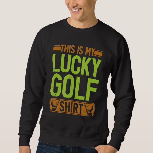 Moletom Golf Golfe Jogador de Golfe (Frente)