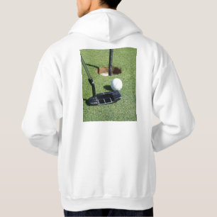 Moletom Golfe Colocando No Verde,