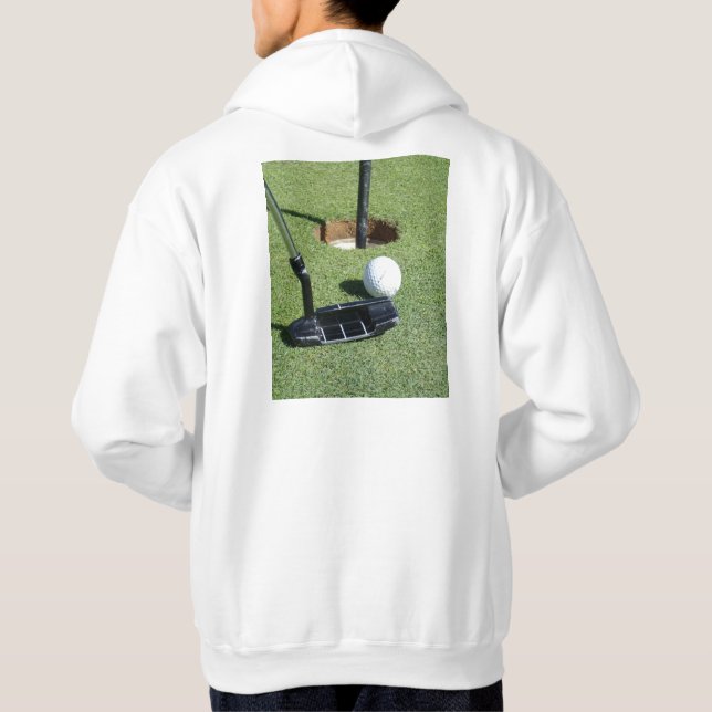 Moletom Golfe Colocando No Verde, (Verso)