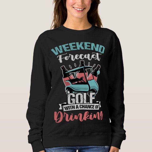 Moletom Golfer Beer & Golf Sports Player Golfing (Frente)