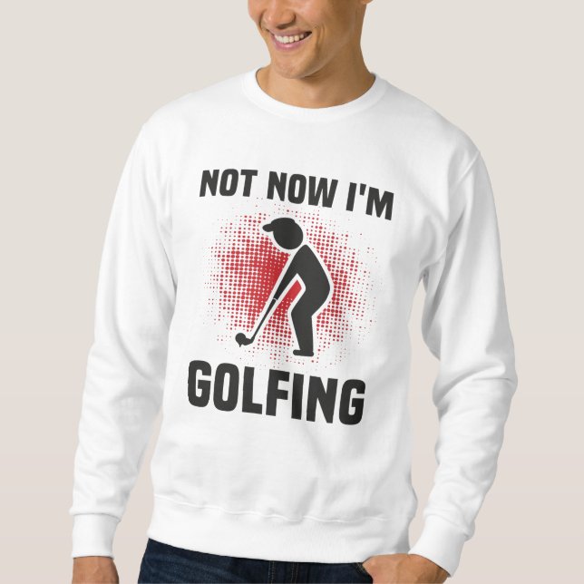 Moletom Golfer Cote Engraçado (Frente)