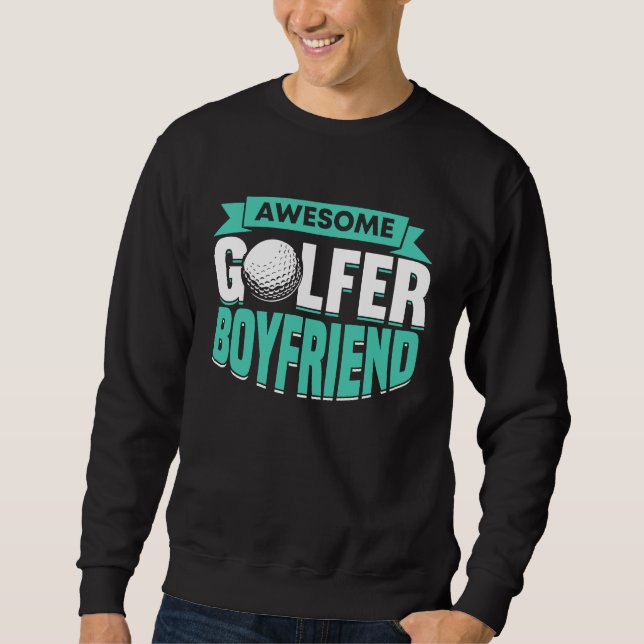Moletom Golfing Golf Player Coach Golfer Boyfriend  2 (Frente)