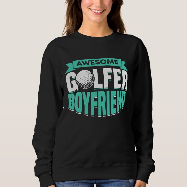 Moletom Golfing Golf Player Coach Golfer Boyfriend  2 (Frente)